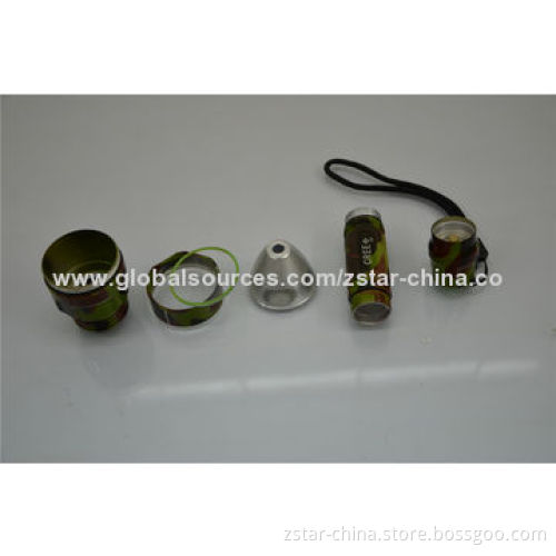 Maximum 350lm Cree Q5 LED Flashlights with Aluminum Cup in Camouflage